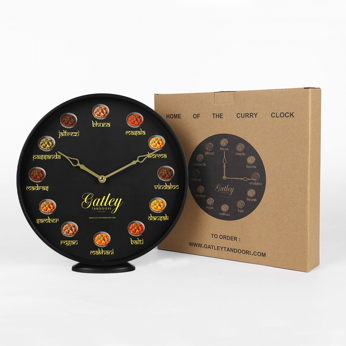 The Gatley Tandoori Curry Clock